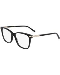 Ferragamo - Sf3013 001 Optical Frames Acetate Squared Normal - Lyst