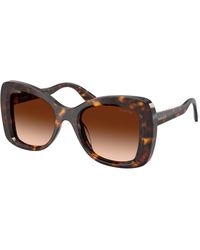 Swarovski - Sk6062U 100274 Sunglasses Acetate Butterfly Normal Nuanced - Lyst