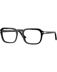 Persol - Po3390V 95 Optical Frames Acetate Squared Normal - Lyst