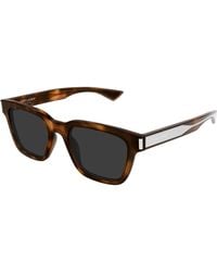 Saint Laurent - Sl 790/F 003 Sunglasses Acetate Squared - Lyst