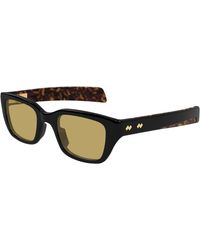Bottega Veneta - Bv1393S 009 Sunglasses Acetate Squared - Lyst