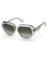 Nina Ricci - Snr435 09Rm Sunglasses Acetate Geometric Normal Shaded - Lyst