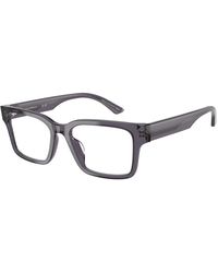 Emporio Armani - Ea3245U 6106 Optical Frames Acetate Squared Normal - Lyst
