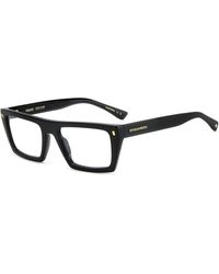 DSquared² - D2 0130 807 Optical Frames Acetate Squared - Lyst