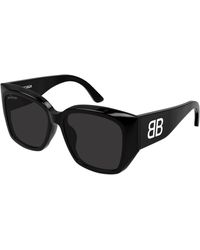 Balenciaga - Bb0445Sk 001 Sunglasses Acetate Butterfly - Lyst