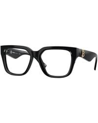 Burberry - Be2403 3001 Optical Frames Acetate Squared Normal - Lyst