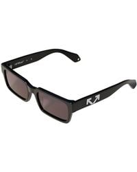 Off-White c/o Virgil Abloh - Ow1032 Huntington 1007 Sunglasses Acetate Smoke Squared Normal - Lyst