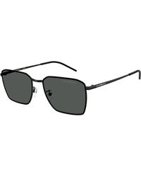 Emporio Armani - Ea2172D 300187 Sunglasses Metal Squared Normal - Lyst