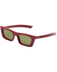 Retrosuperfuture - E7D Fred 2.0 Rossissimo Sunglasses Acetate Squared Normal - Lyst