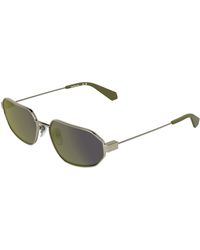 Calvin Klein - Ckj26200S 717 Sunglasses Metal Squared Normal - Lyst