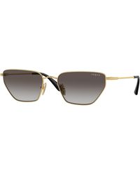Vogue Eyewear - Vo4316S 280/8G Sunglasses Metal Geometric Normal Shaded - Lyst
