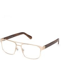 Guess - Gu50367 32 Optical Frames Metal Squared Normal - Lyst