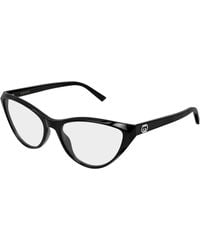 Gucci - Gg2205O 001 Optical Frames Acetate Transparent Cat Eye - Lyst