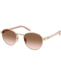 Prada - Pr B52S Zvn0A6 Sunglasses Metal Pantos Normal Shaded - Lyst