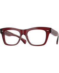 Oliver Peoples - Ov5542U Ms. Oliver-R 1673 Optical Frames Acetate Transparent Squared Normal - Lyst