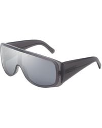 MM6 by Maison Margiela - X6C Margiela Mm6 Mask Occhiali Da Sole Acetato Maschera Specchiato - Lyst