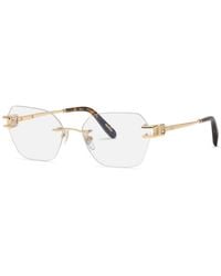 Chopard - Vchm46S 300Ks2 Optical Frames Metal Squadrata - Lyst