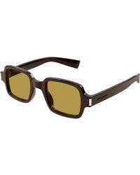 Saint Laurent - Sl 720 004 Sunglasses Acetate Squared - Lyst