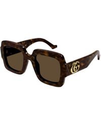 Gucci - Gg1547S 002 Sunglasses Acetate Squared - Lyst
