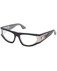 Gcds - Gd0066 01C Sunglasses Acetate Smoke Round Normal - Lyst