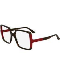 KARL LAGERFELD - Kl6169 255 Optical Frames Acetate Squared Normal - Lyst