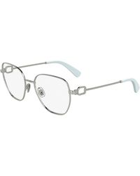 Longchamp - Lo2169 040 Optical Frames Metal Squared Normal - Lyst