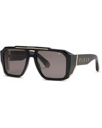 Philipp Plein - Spp184M Plein Master 700 Sunglasses Acetate Geometric Normal - Lyst