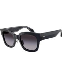 Giorgio Armani - Ar8223 61608G Sunglasses Acetate Squared Normal Shaded - Lyst