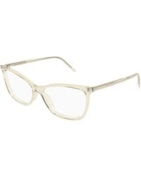 Saint Laurent - Sl 834 004 Optical Frames Acetate Transparent Cat Eye - Lyst