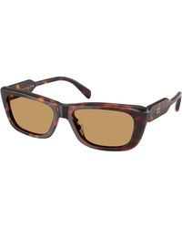 Miu Miu - Mu B12S 27L10Y Sunglasses Acetate Squared Normal - Lyst