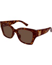 Balenciaga - Bb0474S 002 Sunglasses Acetate Butterfly - Lyst