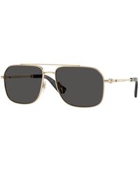 Burberry - Be3159 110987 Sunglasses Metal Geometric Normal - Lyst