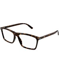 Gucci - Gg1445O 002 Optical Frames Acetate Transparent Squared - Lyst