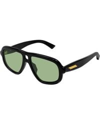 Bottega Veneta - Bv1494S 003 Sunglasses Acetate Pilot - Lyst