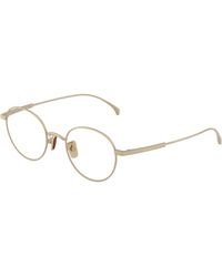 Moncler - Me1013Td 1024 Optical Frames Titanium Transparent Round Normal - Lyst