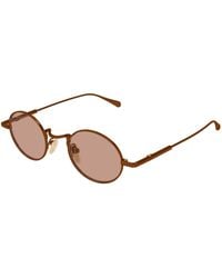 Chloé - Ch0414S 005 Sunglasses Metal Round - Lyst
