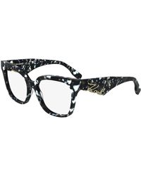KARL LAGERFELD - Kl6190 016 Optical Frames Acetate Squared Normal - Lyst