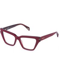 Police - Vplt03 New Gem 2 0J61 Optical Frames Acetate Cat Eye - Lyst