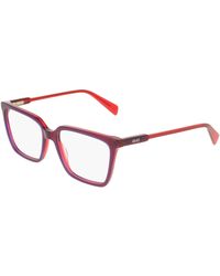 Liu Jo - Lj2846 668 Optical Frames Acetate Squared Normal - Lyst