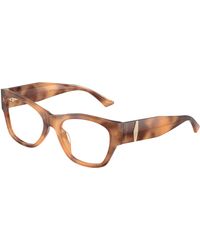 Jimmy Choo - Jc3063U 5096 Optical Frames Acetate Transparent Pillow Normal - Lyst