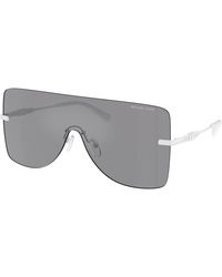 Michael Kors - Mk1148 London 1887/1 Sunglasses Metal Squared Mirrored Mirror - Lyst