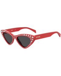 Moschino - Mos006/S/Str C9A/Ir Sunglasses Acetate Cat Eye Normal - Lyst