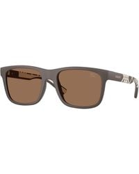 Burberry - Be4499U 423473 Sunglasses Injected Squared Normal - Lyst