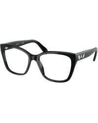 Swarovski - Sk2008 1001 Optical Frames Acetate Transparent Geometric Normal - Lyst