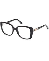Guess - Gu50359 001 Optical Frames Acetate Butterfly Normal - Lyst