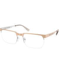 Michael Kors - Mk3106 Zambia 1014 Optical Frames Metal Transparent Squared Normal - Lyst
