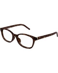 Saint Laurent - Sl M141/F 002 Optical Frames Acetate Transparent Cat Eye - Lyst