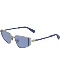 Calvin Klein - Ckj25200S 718 Sunglasses Metal Cat Eye Normal - Lyst