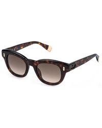 Furla - Sfu986 0Agh Sunglasses Acetate Pantos Normal Nuanced - Lyst