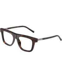 Dolce & Gabbana - Dg3434 502 Optical Frames Acetate Squared Normal - Lyst